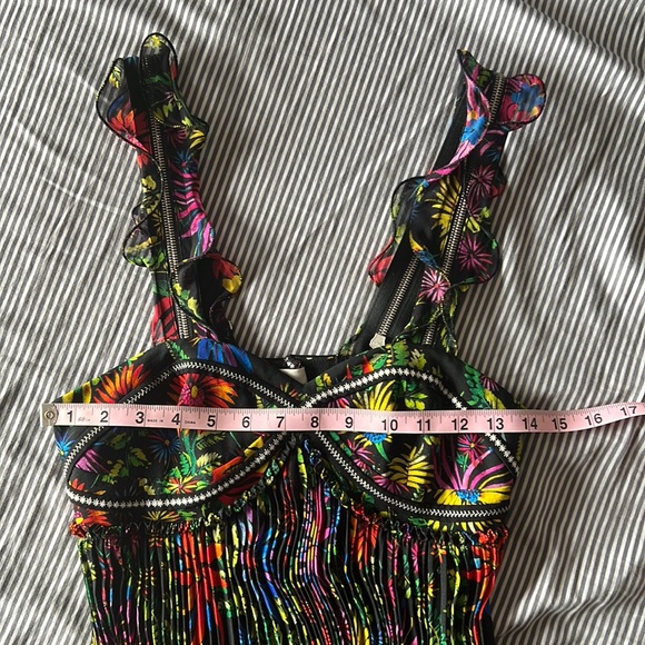 3.1 Phillip Lim floral colorful plisse dress - Picture 16 of 16